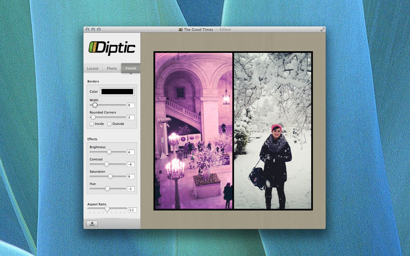Look Like a Photo Genius With Diptic for Mac